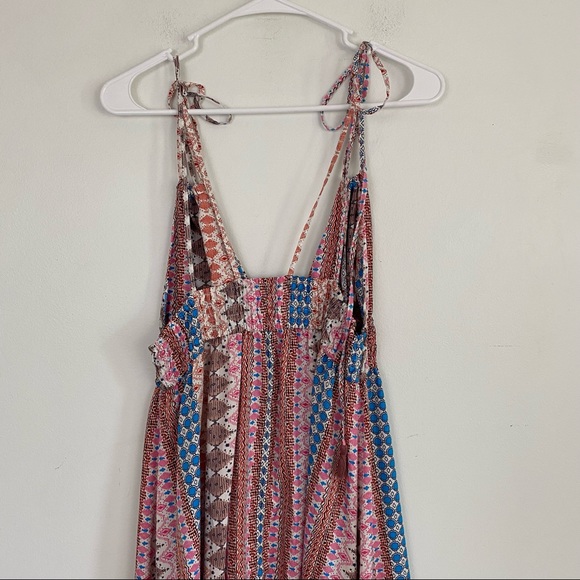 LULUS Maxin' Relaxin' Multi Print Maxi Dress - Picture 6 of 7